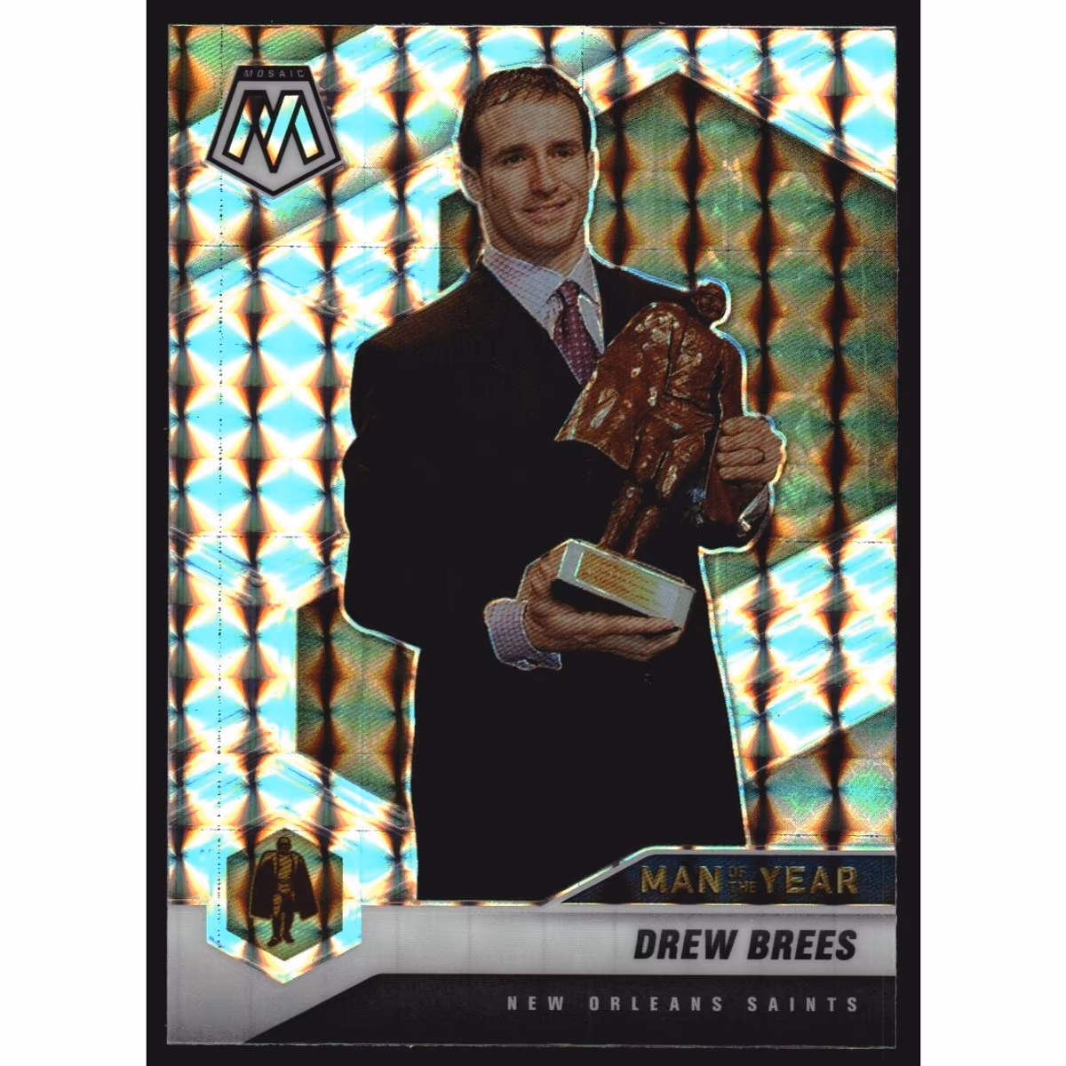 2021 Panini Mosaic Mosaic #264 Drew Brees MOY 2 2021 Panini Mosaic Mosaic #264 Drew Brees MOY