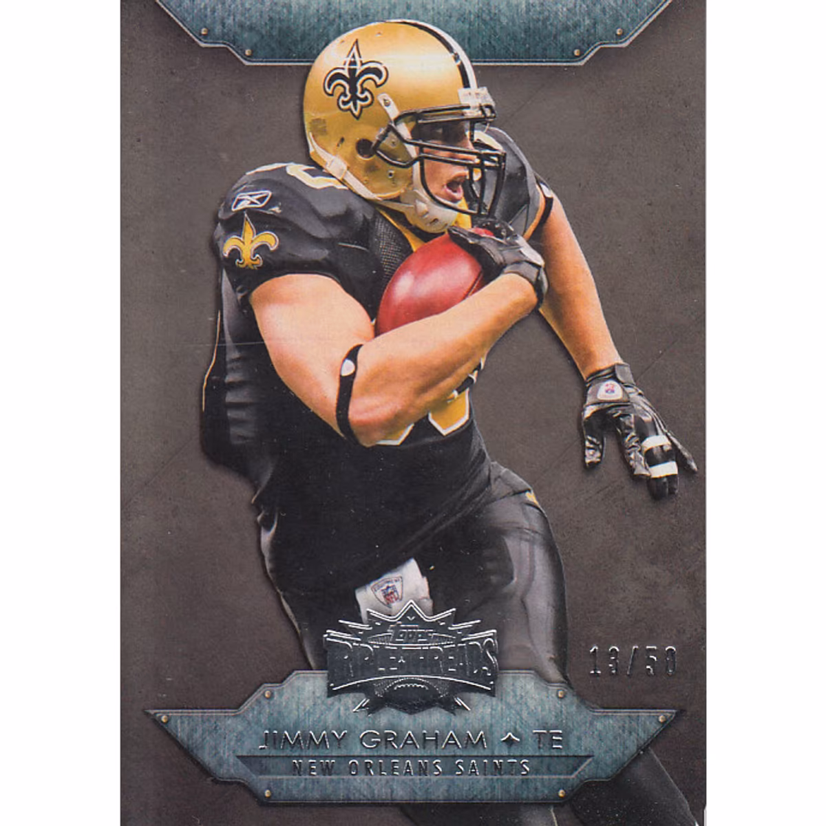 2012 Topps Triple Threads Onyx #86 Jimmy Graham 9 2012 Topps Triple Threads Onyx #86 Jimmy Graham
