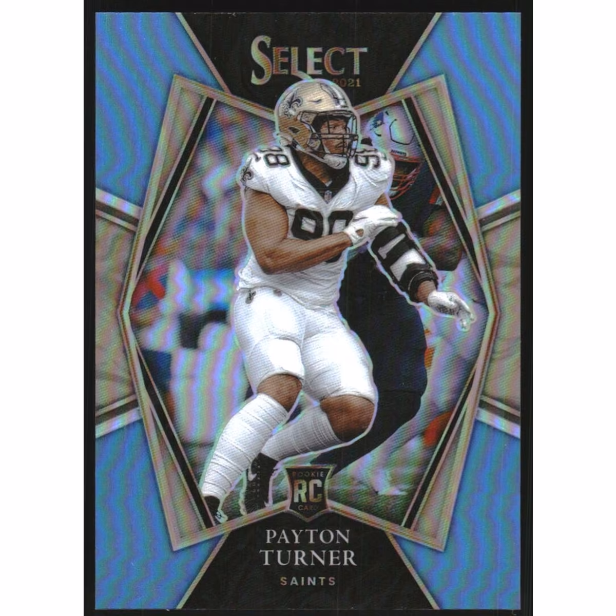 2021 Select Prizm Light Blue #188 Payton Turner 7 2021 Select Prizm Light Blue #188 Payton Turner