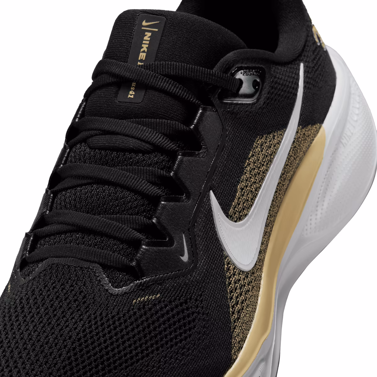 Unisex Nike Black New Orleans Saints Air Zoom Pegasus 41 Sneakers 8 Unisex Nike Black New Orleans Saints Air Zoom Pegasus 41 Sneakers