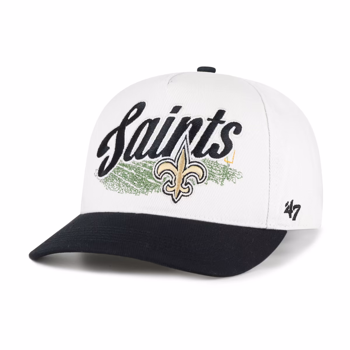Men's '47 Cream New Orleans Saints  Enfield Hitch Adjustable Hat