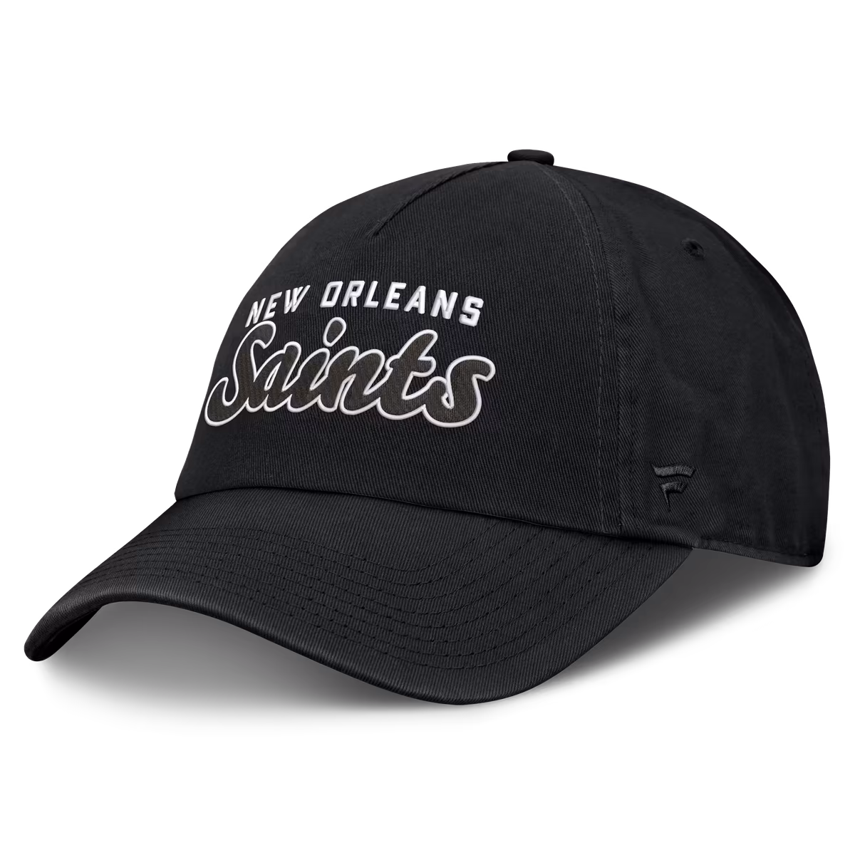 Women's Fanatics Black New Orleans Saints Hike Adjustable Hat