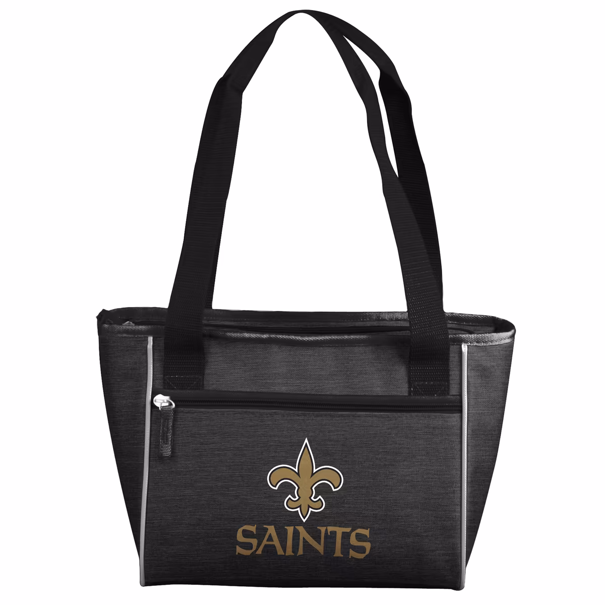New Orleans Saints Crosshatch 16-Can Cooler Tote 1 New Orleans Saints Crosshatch 16-Can Cooler Tote