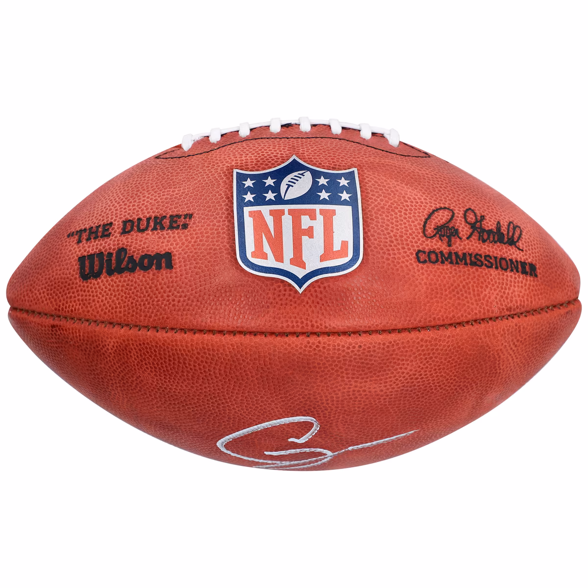 Chase Young New Orleans Saints Autographed Wilson Duke Game Football 4 Chase Young New Orleans Saints Autographed Wilson Duke Game Football
