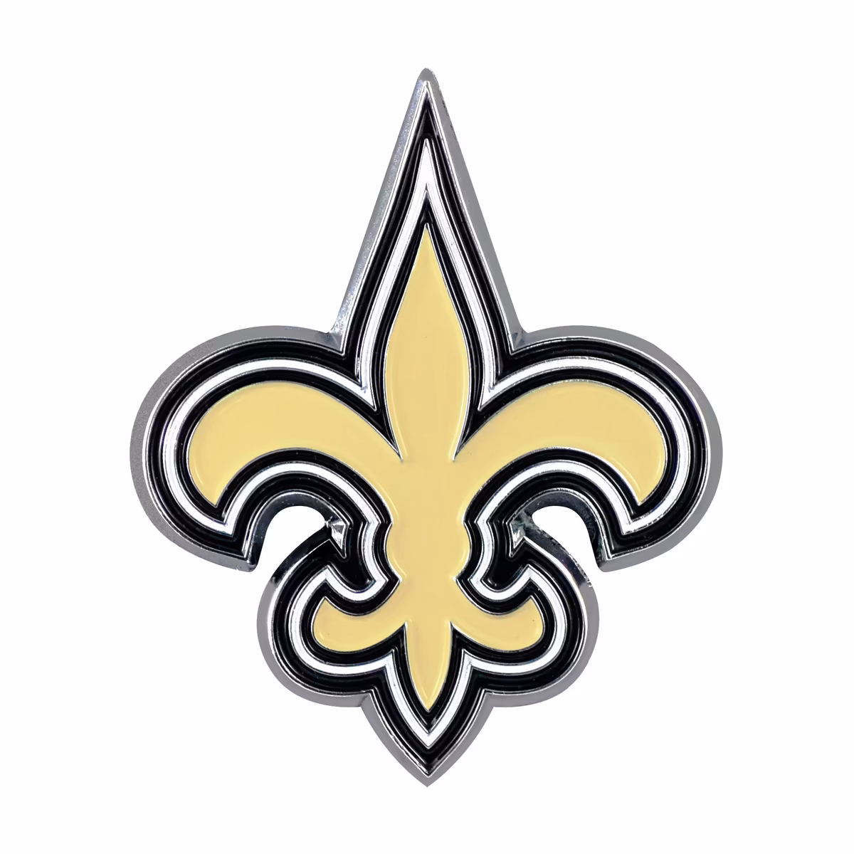Logo Brands New Orleans Saints Embossed Color Auto Emblem