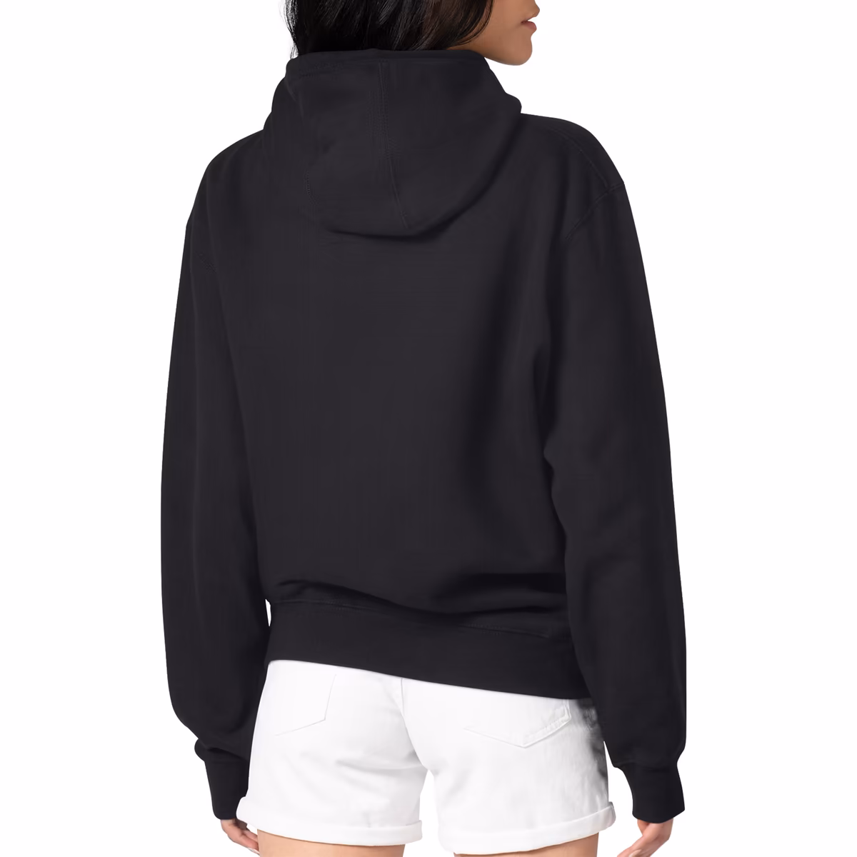 Women's G-III 4Her by Carl Banks Black New Orleans Saints Metallic Print Football Sketch Fleece Pullover Hoodie 3 Women's G-III 4Her by Carl Banks Black New Orleans Saints Metallic Print Football Sketch Fleece Pullover Hoodie
