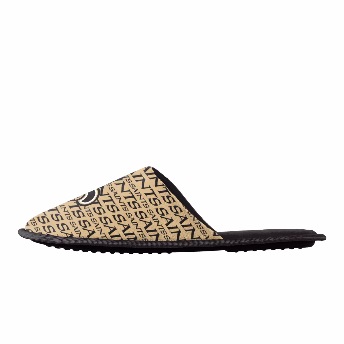 Men's FOCO New Orleans Saints Scuff Logo Slide Slippers 3 Men's FOCO New Orleans Saints Scuff Logo Slide Slippers