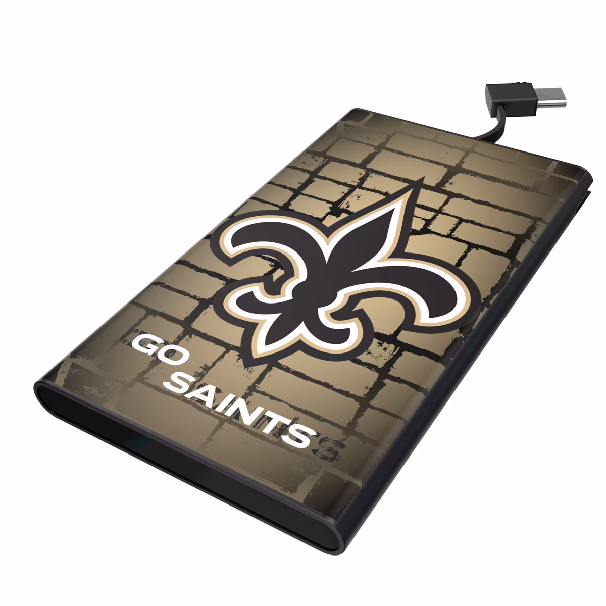 Keyscaper New Orleans Saints 5000mAh Flat Powerbank