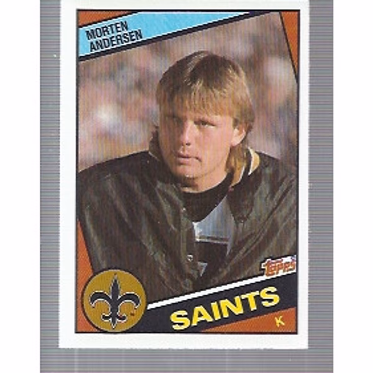 1984 Topps #300 Morten Andersen RC