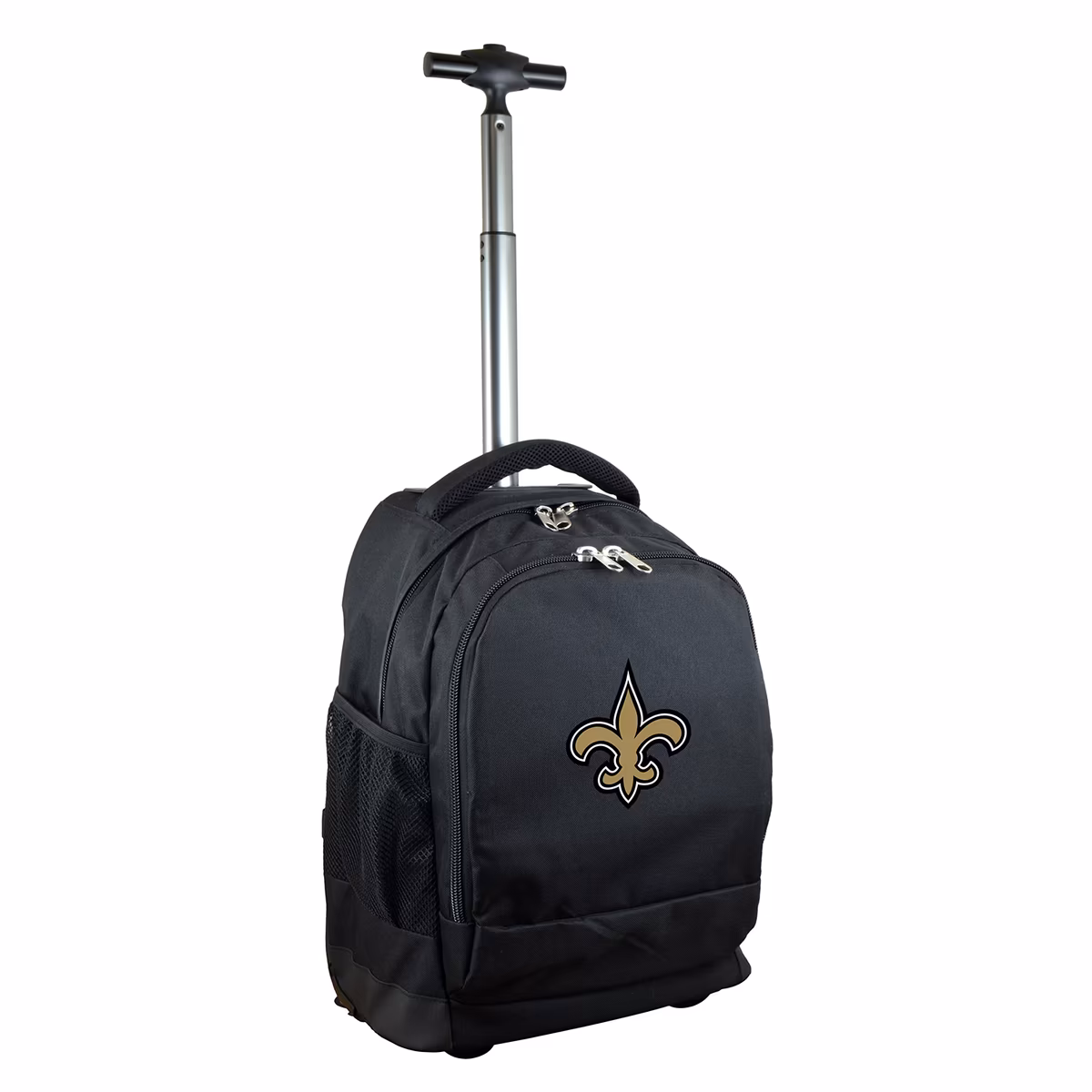 Black New Orleans Saints 19'' Premium Wheeled Backpack 1 Black New Orleans Saints 19'' Premium Wheeled Backpack