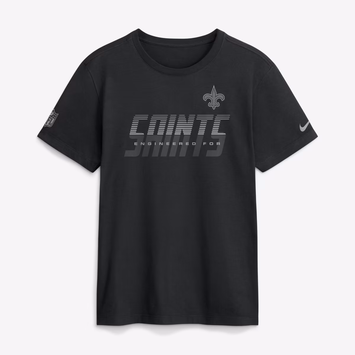 Men's Nike Black New Orleans Saints Sideline Dri-FIT T-Shirt 8 Men's Nike Black New Orleans Saints Sideline Dri-FIT T-Shirt