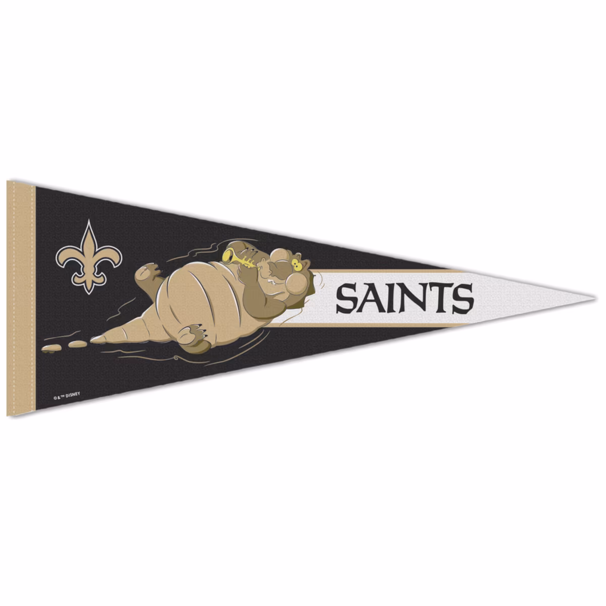 WinCraft New Orleans Saints Disney x NFL Louis 12" x 30" Premium Pennant