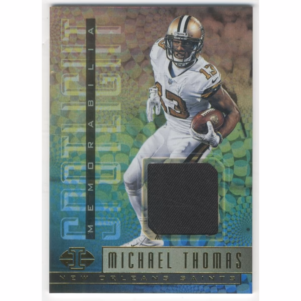2017 Panini Illusions Spotlight Memorabilia #19 Michael Thomas 4 2017 Panini Illusions Spotlight Memorabilia #19 Michael Thomas