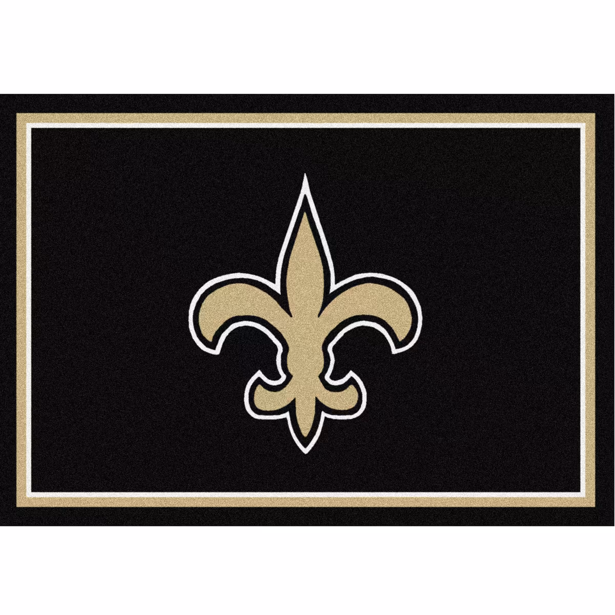 Imperial New Orleans Saints 7'8'' x 10'9'' Spirit Rug 2 Imperial New Orleans Saints 7'8'' x 10'9'' Spirit Rug