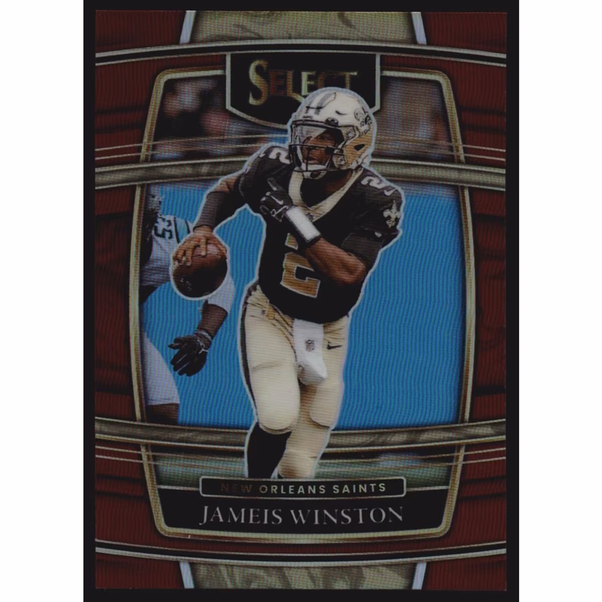 2021 Select Prizm Maroon #25 Jameis Winston 10 2021 Select Prizm Maroon #25 Jameis Winston