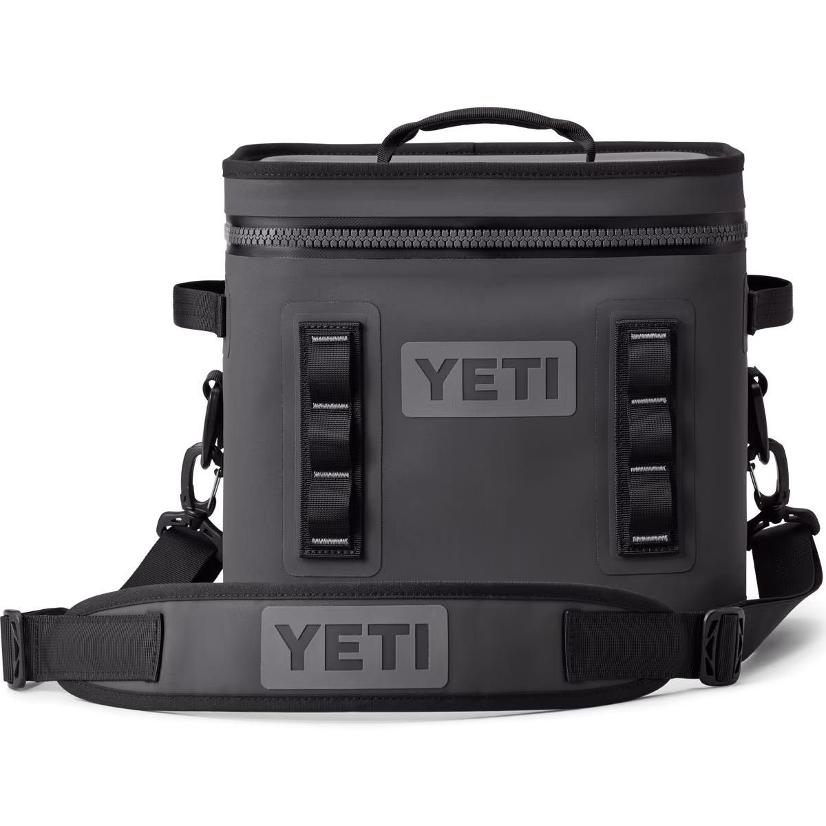 YETI Charcoal New Orleans Saints Hopper Flip 12L Soft Cooler 6 YETI Charcoal New Orleans Saints Hopper Flip 12L Soft Cooler