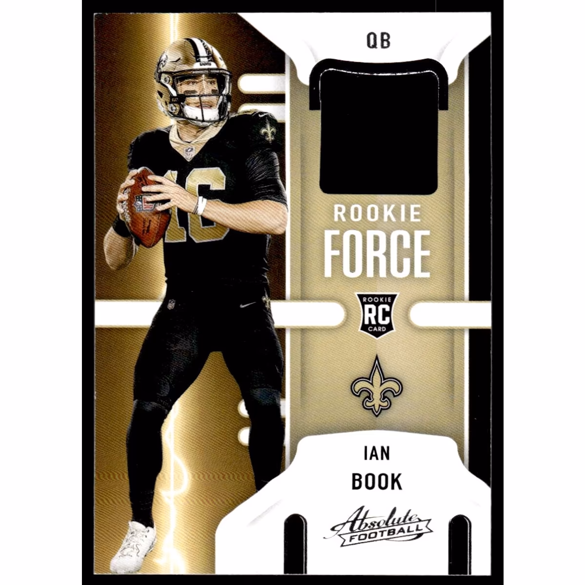 2021 Absolute Rookie Force Jerseys #27 Ian Book