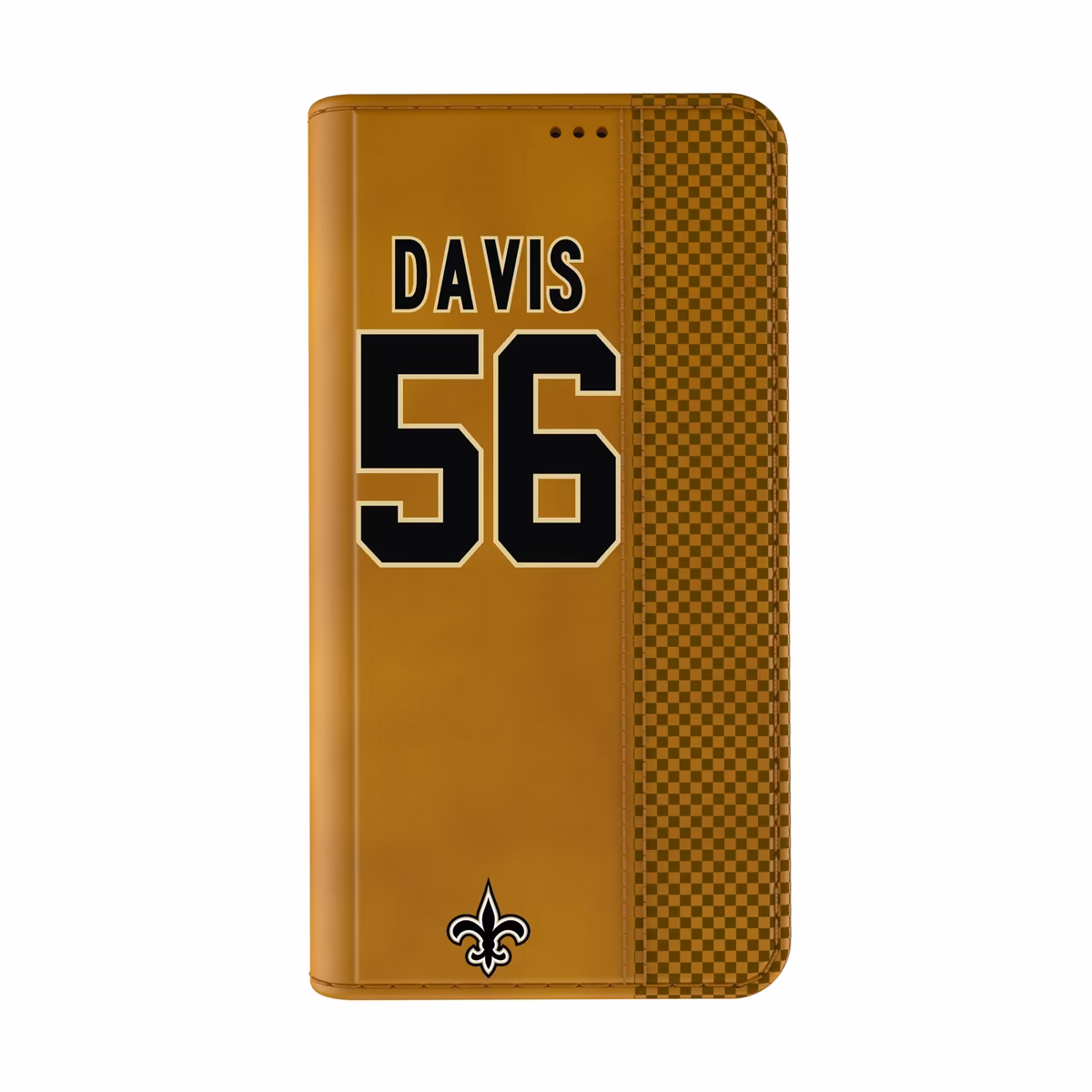 Keyscaper Demario Davis Brown New Orleans Saints Folio iPhone Case 3 Keyscaper Demario Davis Brown New Orleans Saints Folio iPhone Case