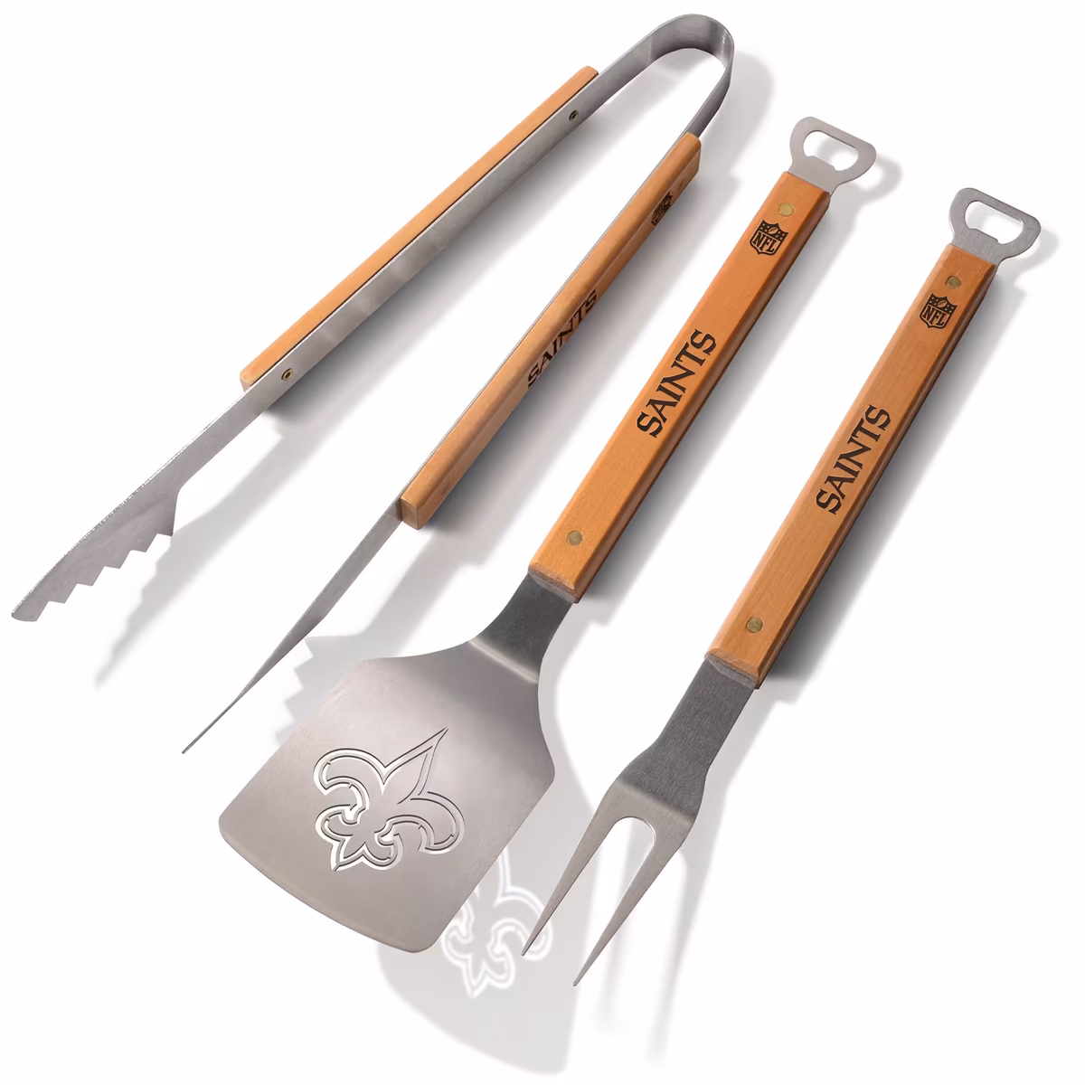 Fanpoint New Orleans Saints 3-Piece BBQ Set