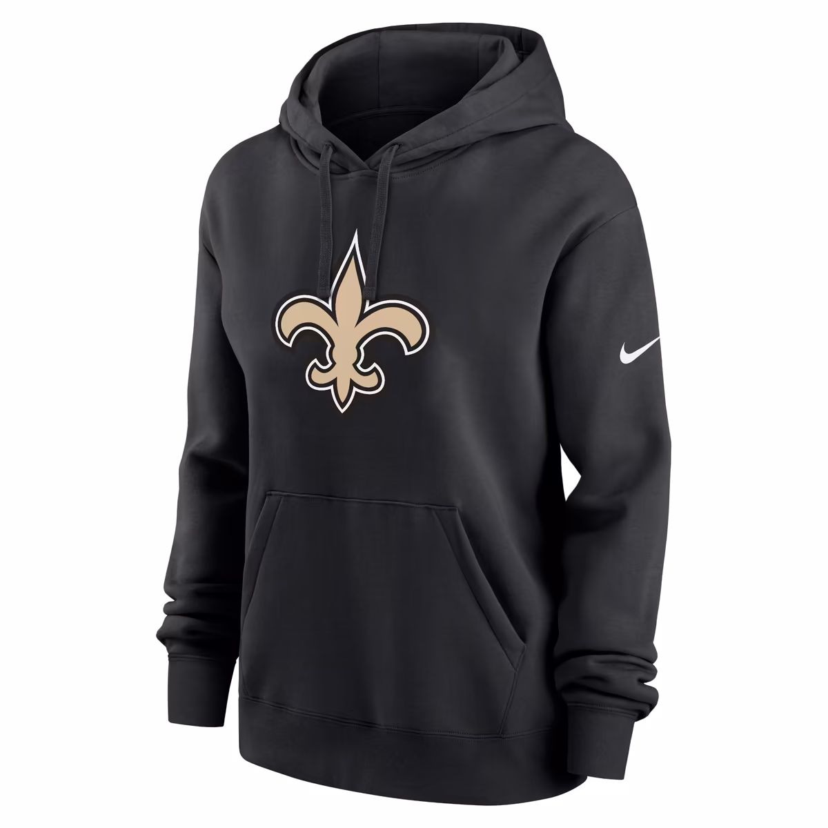 Women's Nike Black New Orleans Saints Club Fleece Hoodie 3 Women's Nike Black New Orleans Saints Club Fleece Hoodie