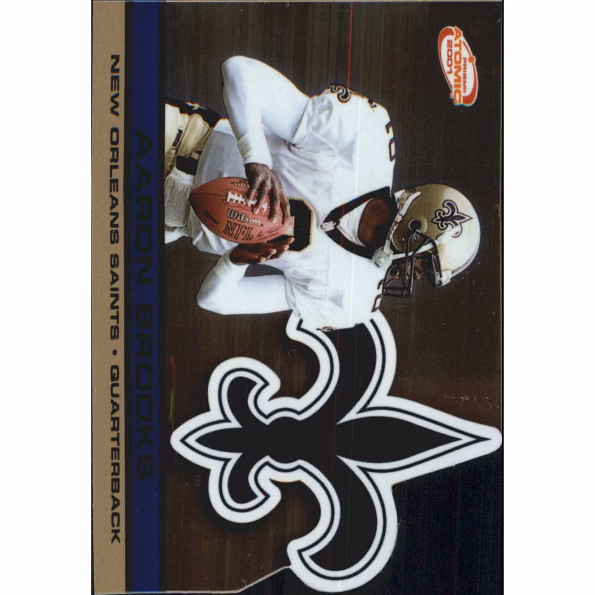 2001 Pacific Prism Atomic Blue #88 Aaron Brooks