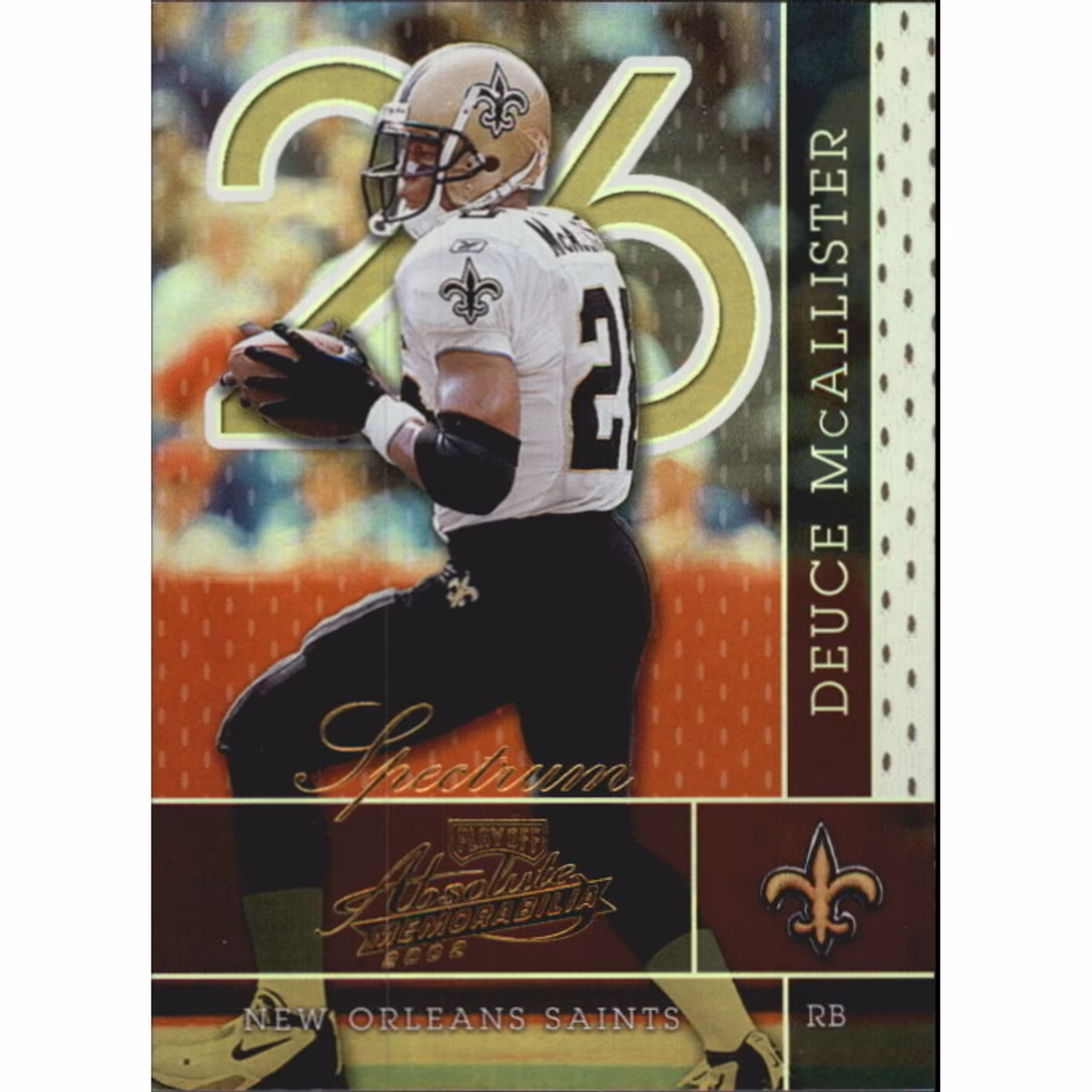 2002 Absolute Memorabilia Spectrum #35 Deuce McAllister