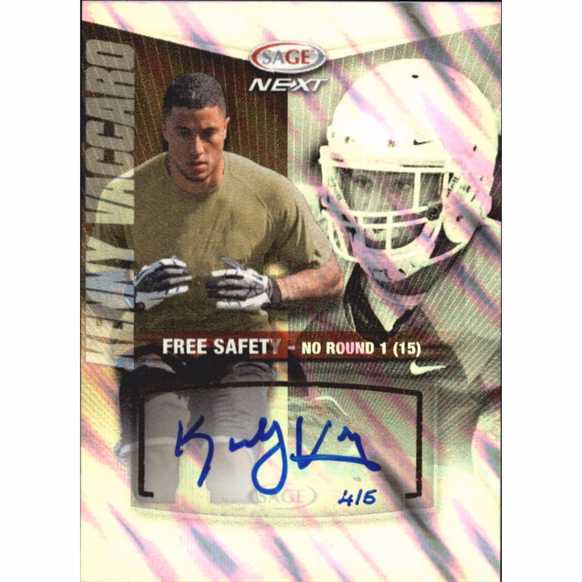 2013 SAGE Next Holofoil #50 Kenny Vaccaro 2 2013 SAGE Next Holofoil #50 Kenny Vaccaro