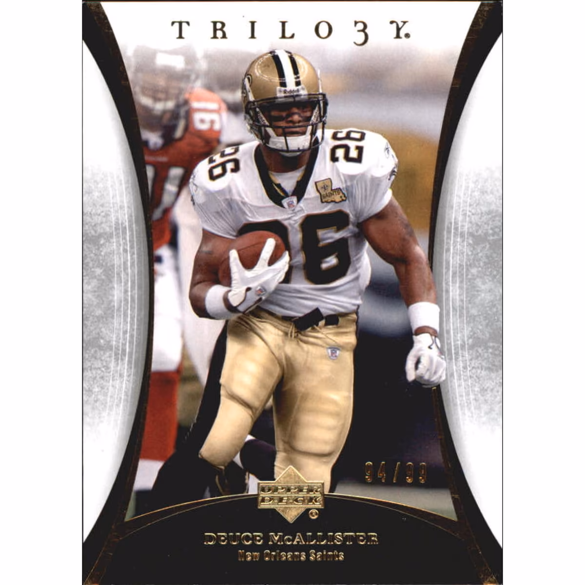 2007 Upper Deck Trilogy Gold #62 Deuce McAllister