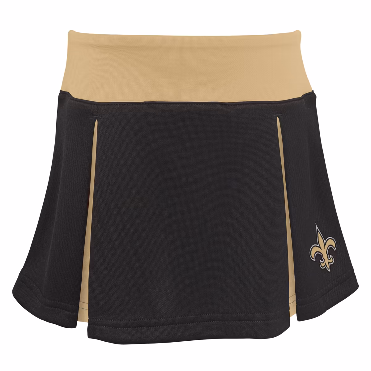 Girls Preschool Black New Orleans Saints Spirit Cheerleader Two-Piece Set with Bloomers 4 Girls Preschool Black New Orleans Saints Spirit Cheerleader Two-Piece Set with Bloomers