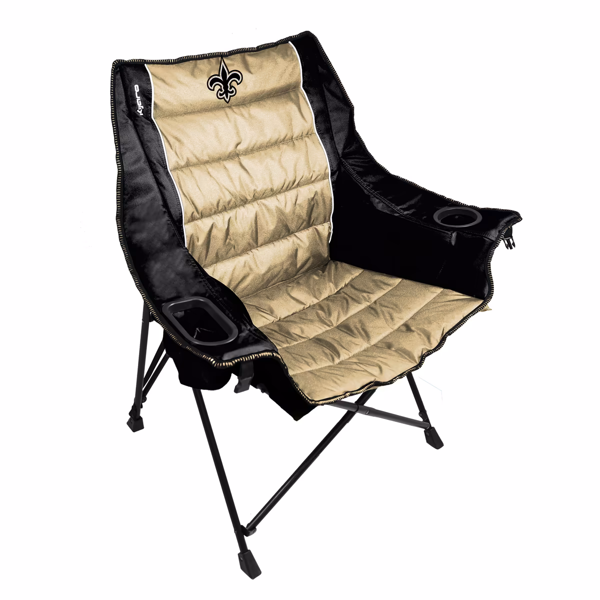 Kijaro New Orleans Saints Quilted Club Pro Chair