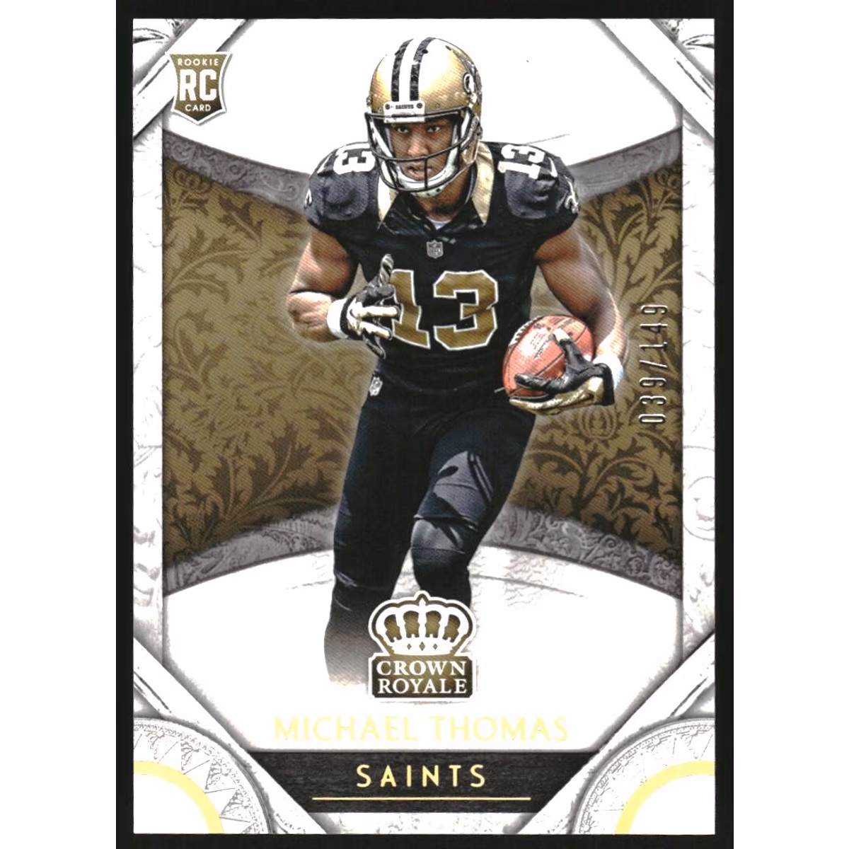 2016 Crown Royale Holo Gold #87 Michael Thomas 3 2016 Crown Royale Holo Gold #87 Michael Thomas