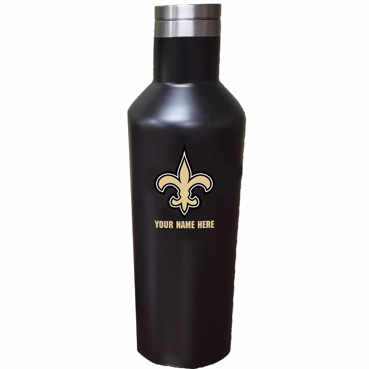 New Orleans Saints 17oz. Personalized Stainless Steel Infinity Bottle 1 New Orleans Saints 17oz. Personalized Stainless Steel Infinity Bottle