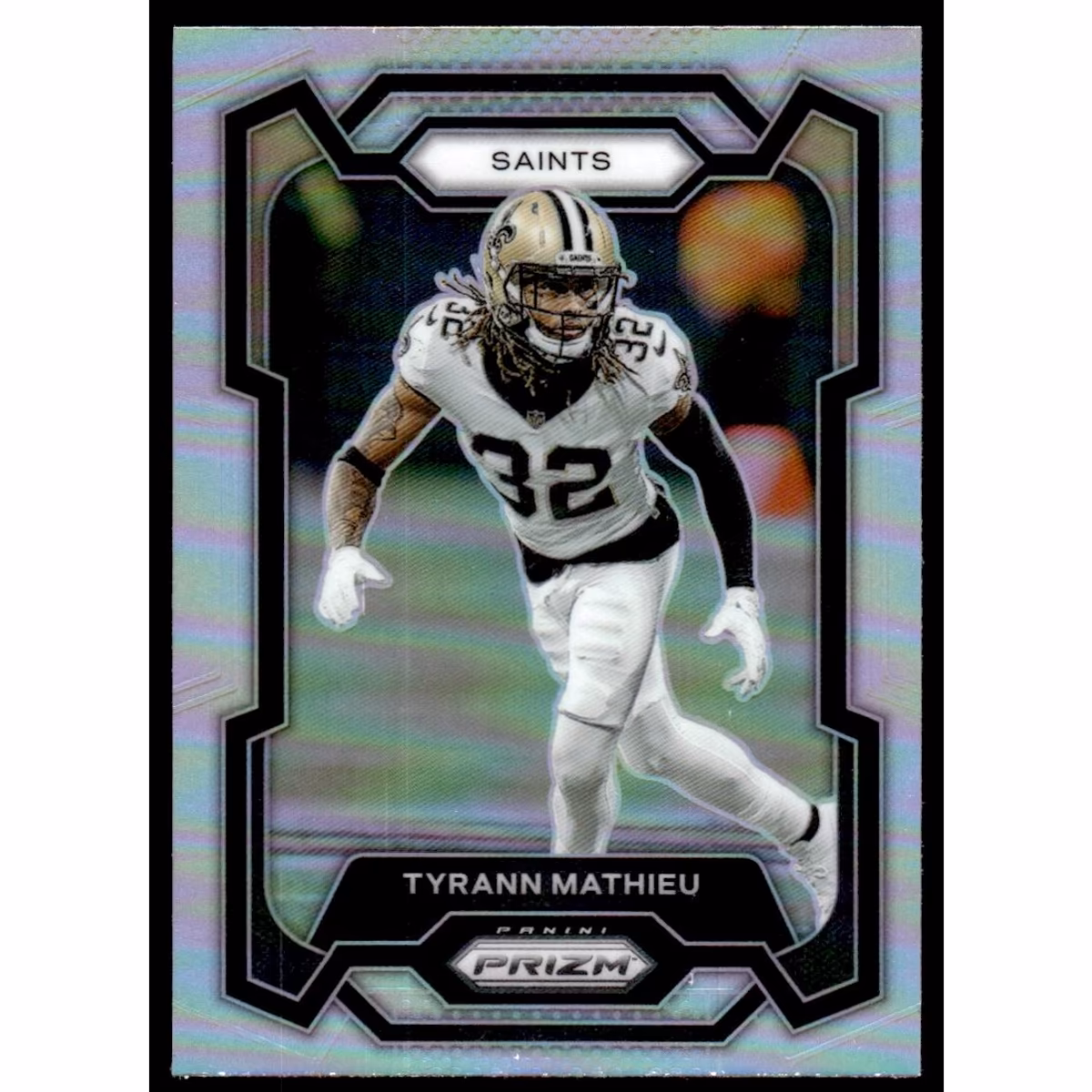2023 Panini Prizm Prizms Silver #218 Tyrann Mathieu 4 2023 Panini Prizm Prizms Silver #218 Tyrann Mathieu