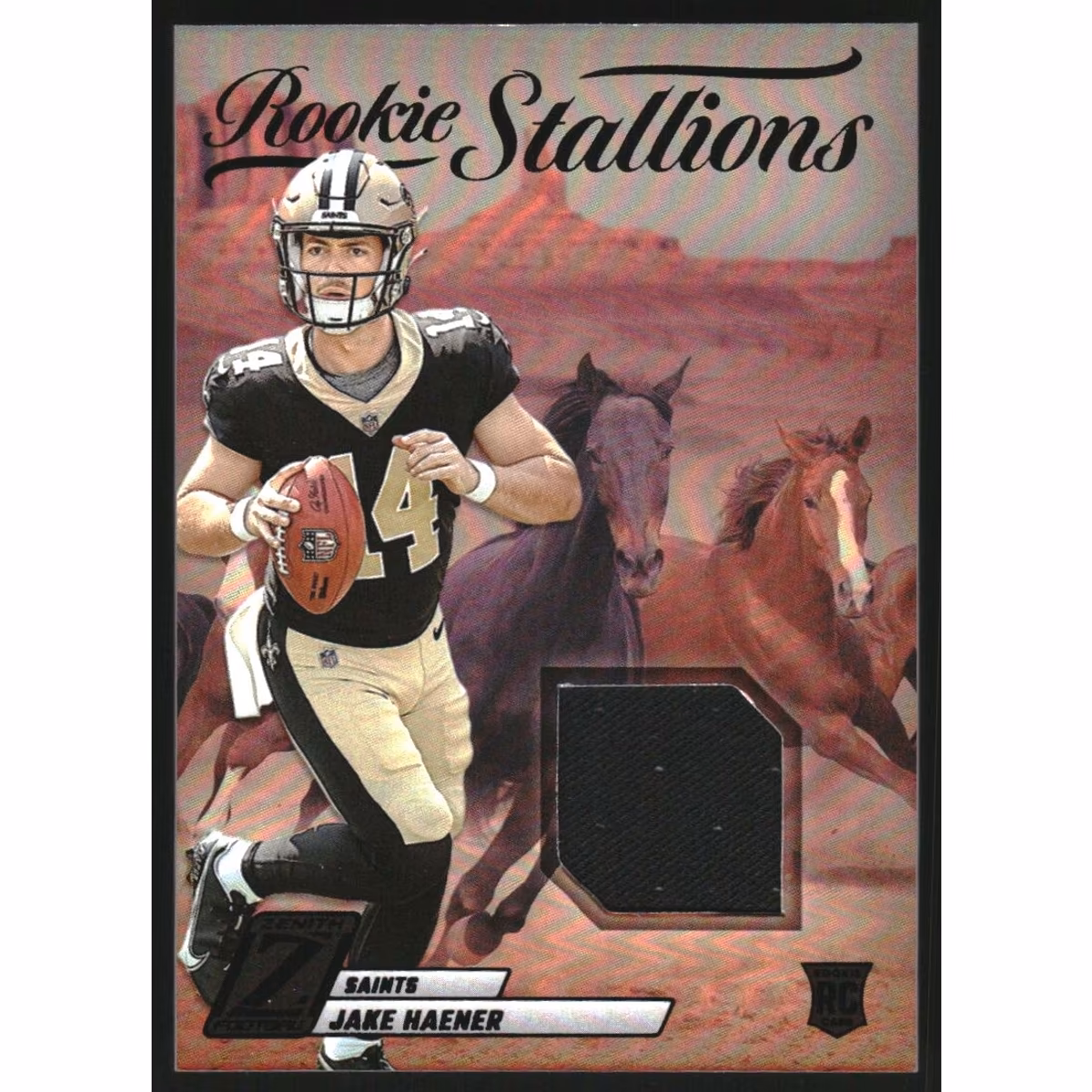 2023 Zenith Rookie Stallions Jerseys #14 Jake Haener 3 2023 Zenith Rookie Stallions Jerseys #14 Jake Haener