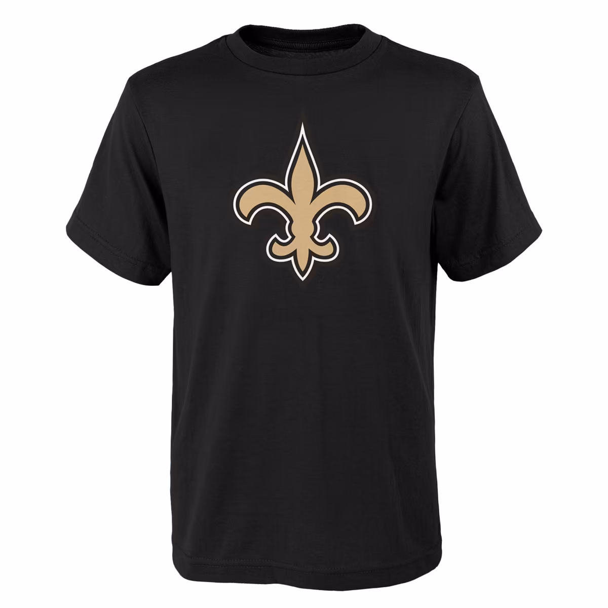 Youth Outerstuff Black New Orleans Saints Primary Logo T-Shirt 1 Youth Outerstuff Black New Orleans Saints Primary Logo T-Shirt