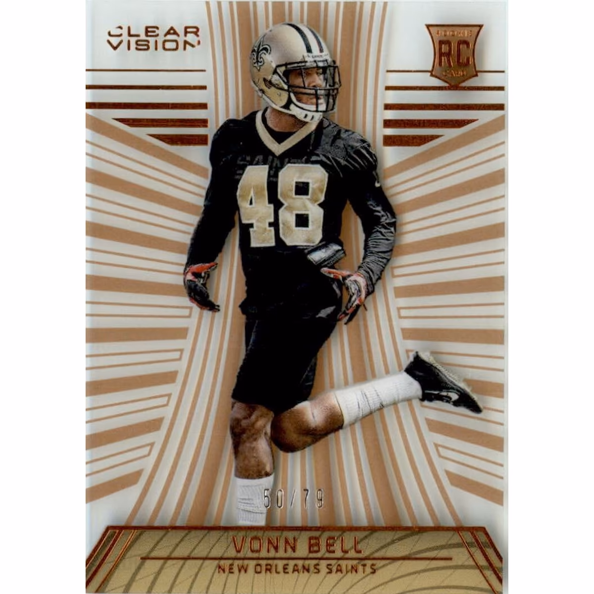 2016 Panini Clear Vision Bronze #136 Vonn Bell L1