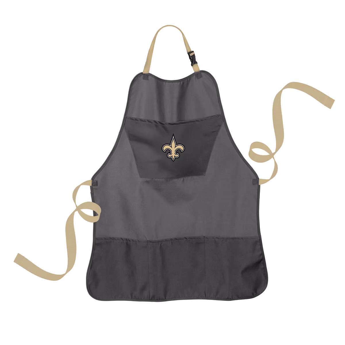 New Orleans Saints Gameday Grilling Apron 3 New Orleans Saints Gameday Grilling Apron