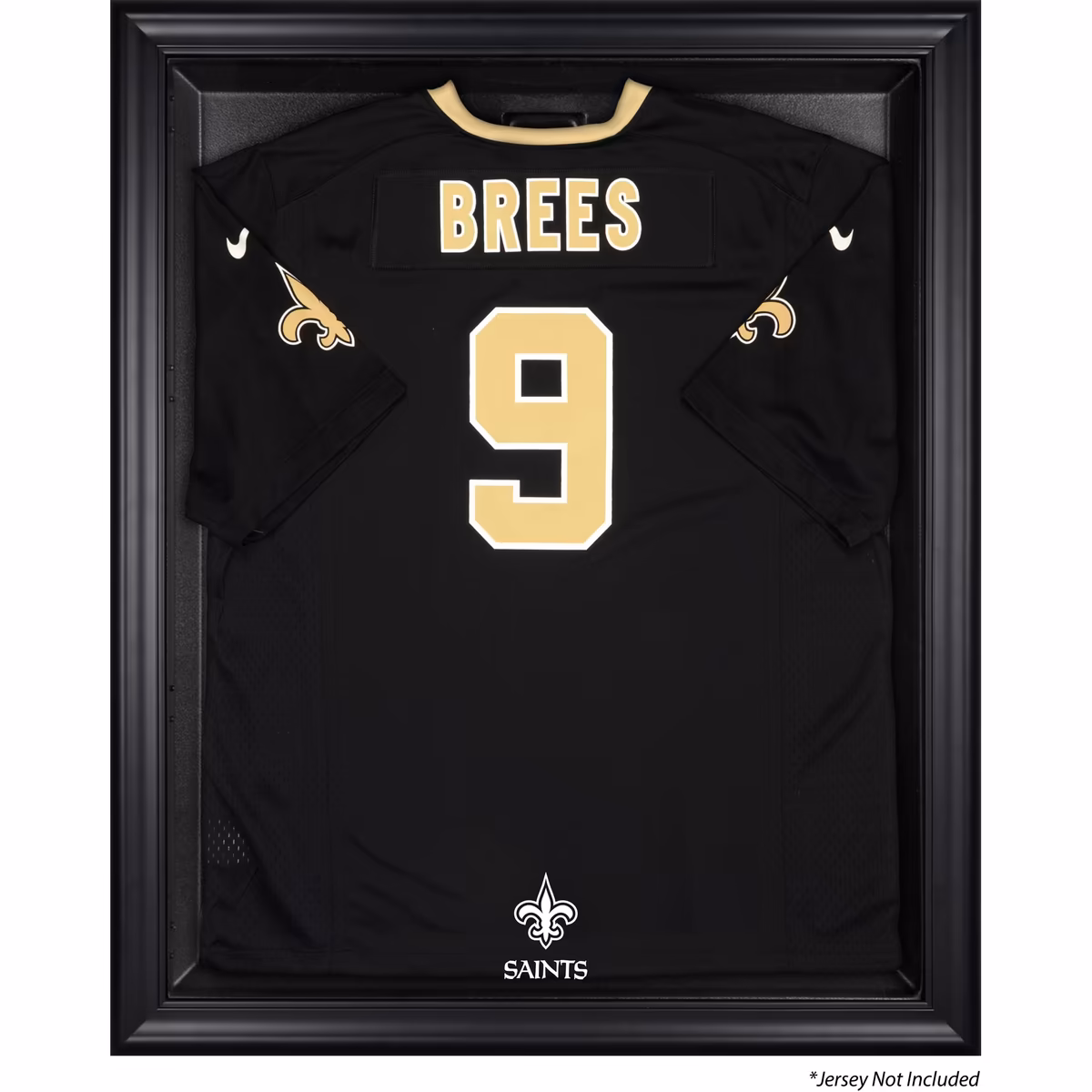 New Orleans Saints Black Framed Jersey Display Case 8 New Orleans Saints Black Framed Jersey Display Case
