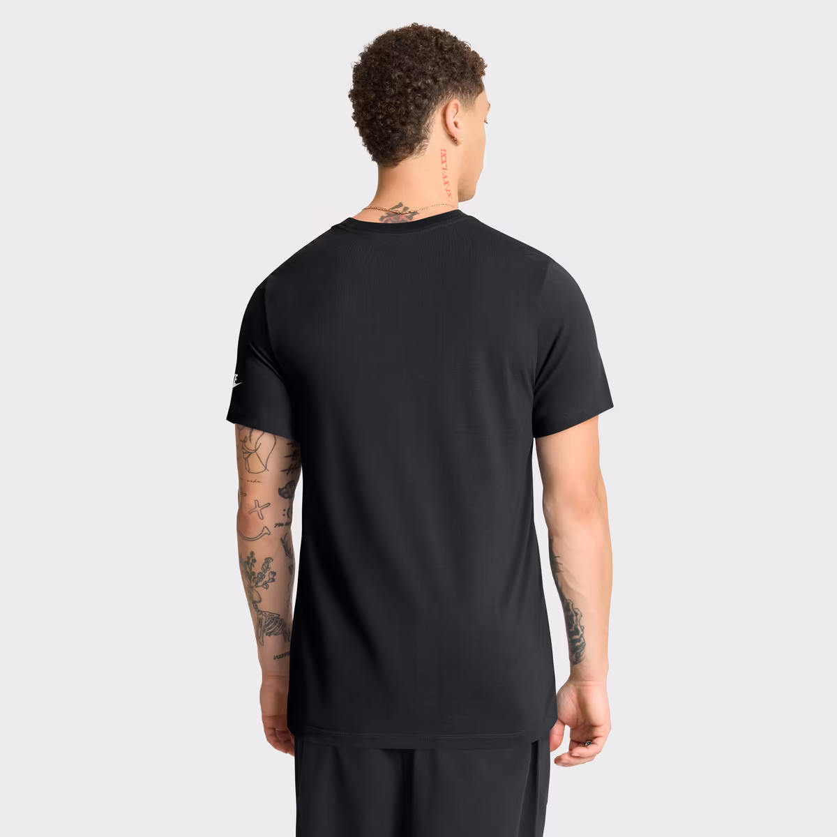 Men's Nike Black New Orleans Saints Favorable Timeline Tri-Blend T-Shirt 3 Men's Nike Black New Orleans Saints Favorable Timeline Tri-Blend T-Shirt