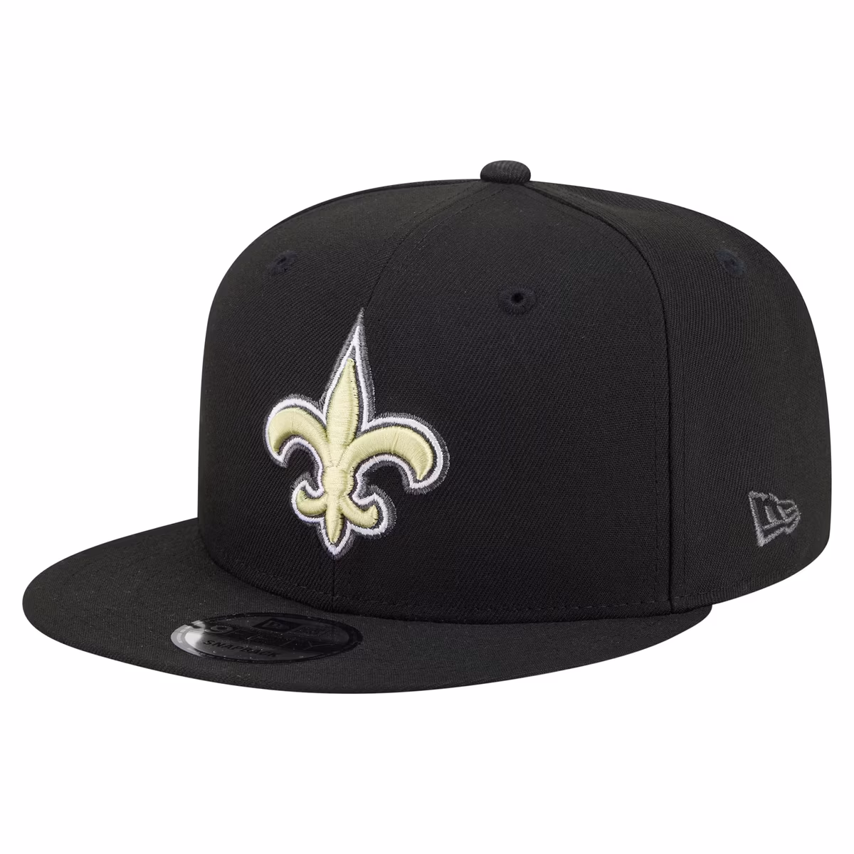 Men's New Era  Black New Orleans Saints 9FIFTY Snapback Hat