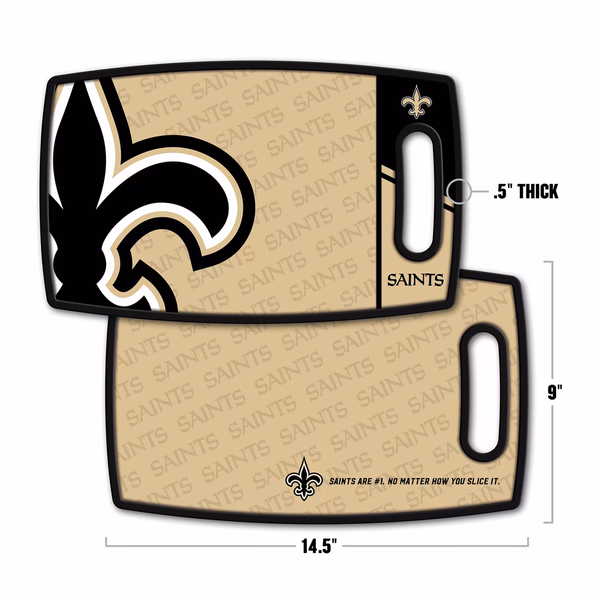 IDNA New Orleans Saints Logo Series Cutting Board 4 IDNA New Orleans Saints Logo Series Cutting Board