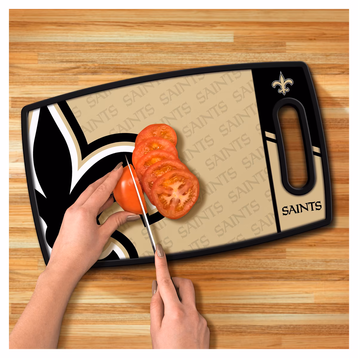 IDNA New Orleans Saints Logo Series Cutting Board 5 IDNA New Orleans Saints Logo Series Cutting Board