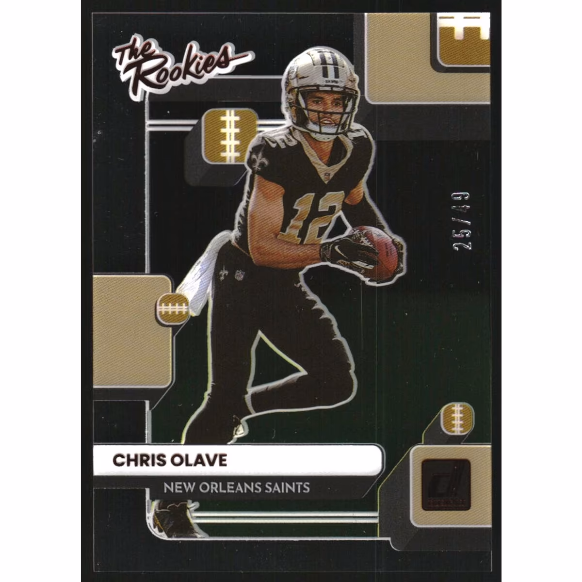 2022 Clearly Donruss Clearly The Rookies Red #6 Chris Olave