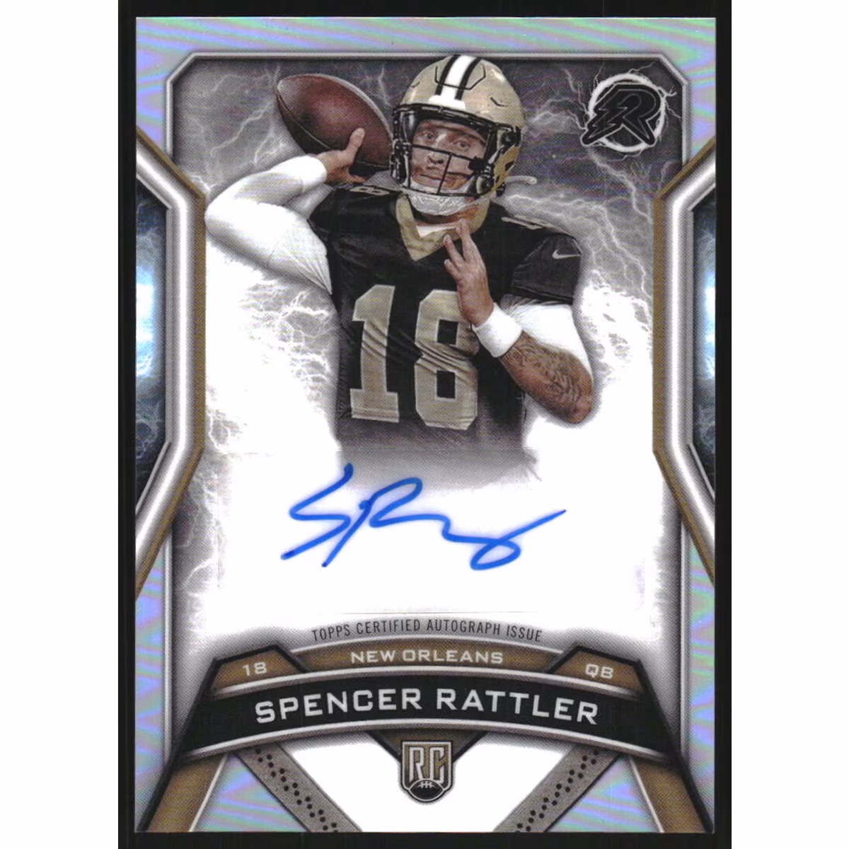 2024 Topps Resurgence Resurgence Rookie Signatures #RRSSR Spencer Rattler