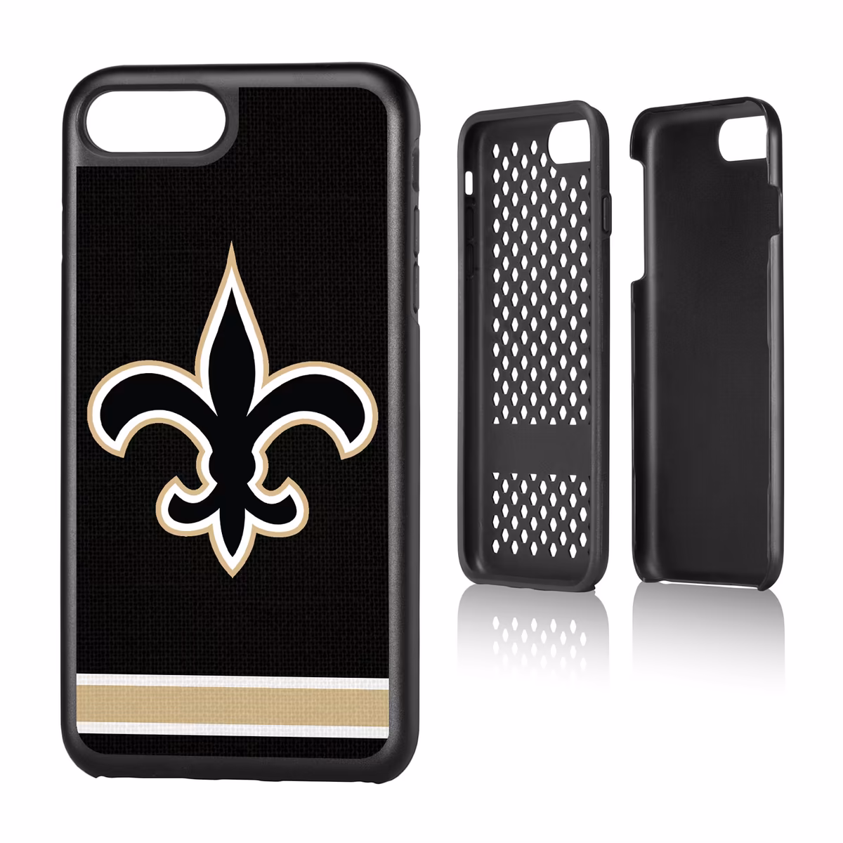 New Orleans Saints iPhone Rugged Stripe Design Case 6 New Orleans Saints iPhone Rugged Stripe Design Case