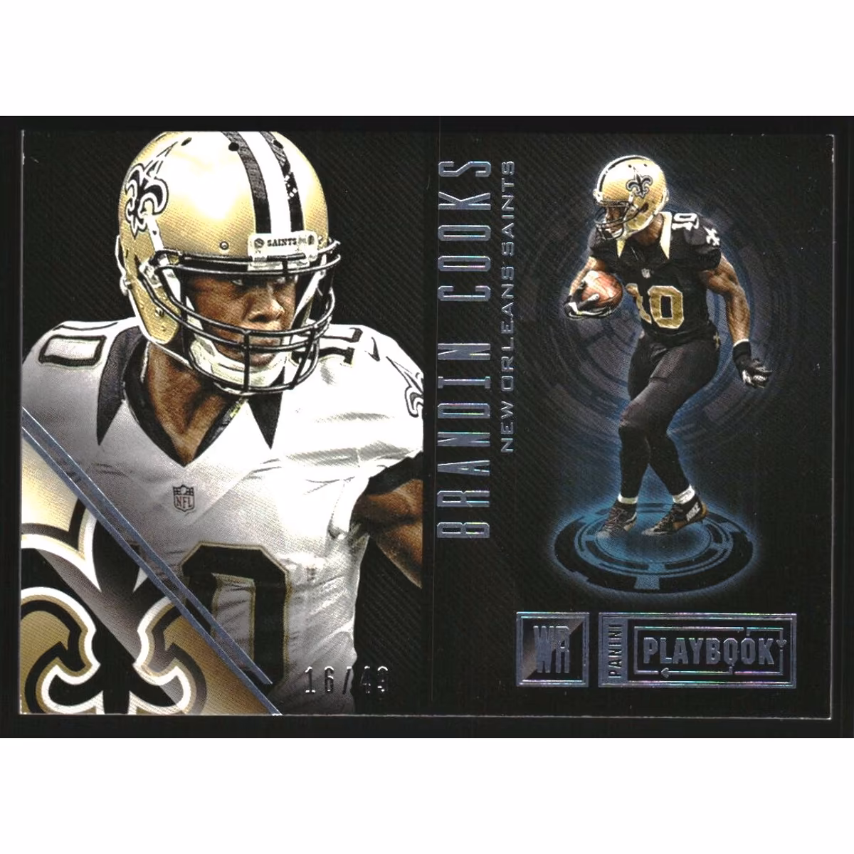 2016 Panini Playbook Platinum #95 Brandin Cooks 4 2016 Panini Playbook Platinum #95 Brandin Cooks