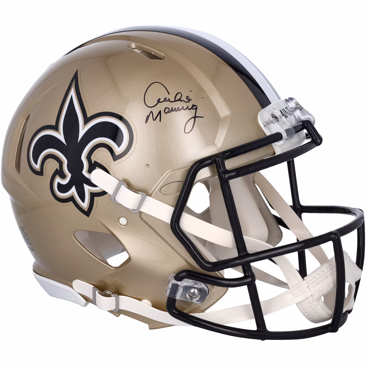 Archie Manning New Orleans Saints Autographed Riddell Speed Authentic Helmet