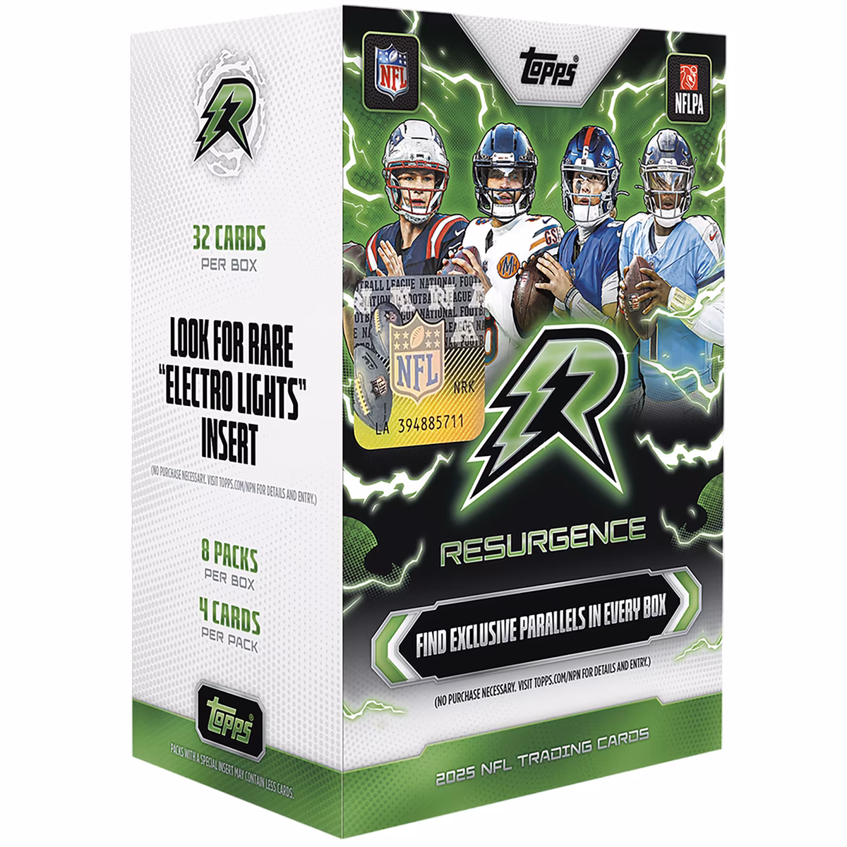 2025 Topps Resurgence Football Factory Sealed Value Box 11 2025 Topps Resurgence Football Factory Sealed Value Box