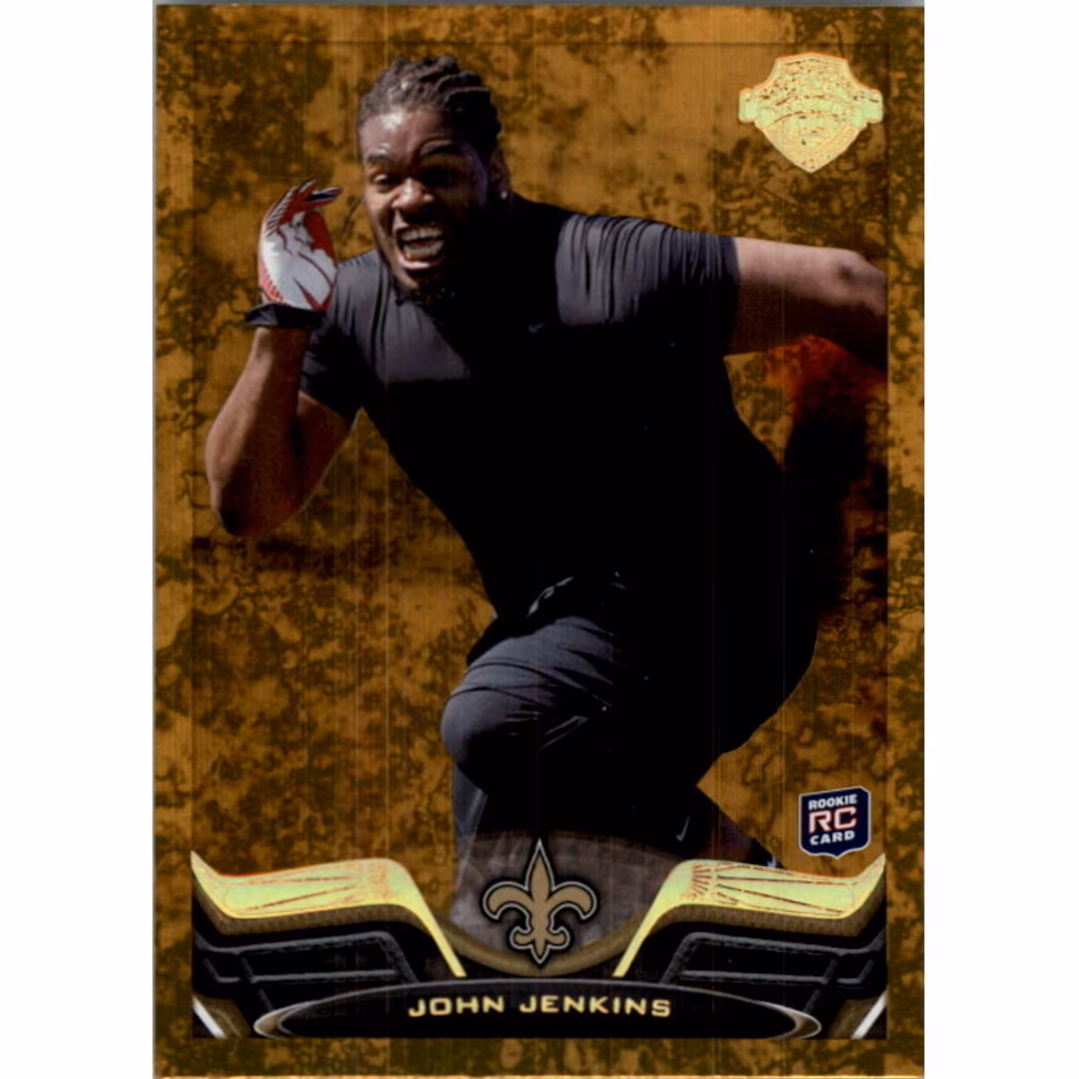 2013 Topps Rookie Legends Gold #58 John Jenkins 3 2013 Topps Rookie Legends Gold #58 John Jenkins