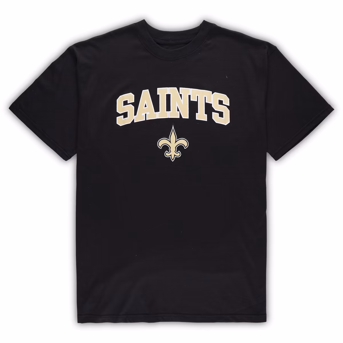 Men's Concepts Sport Black/Heathered Gray New Orleans Saints Big & Tall Top & Pants Sleep Set 3 Men's Concepts Sport Black/Heathered Gray New Orleans Saints Big & Tall Top & Pants Sleep Set